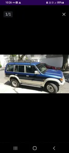 Bagageiro de Pajero x troco.