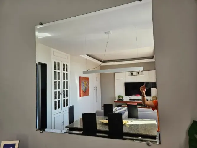 Espelho de Cristal - 90cm x 95cm