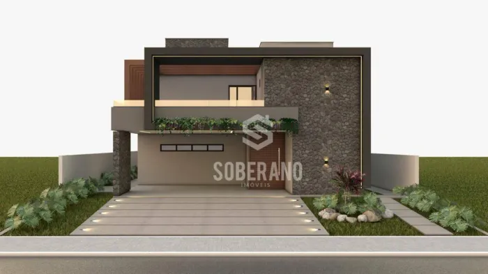 Casa em construção com 5 dormitórios à venda, 440 m² por R$ 3.700.000 - Portal do Sol - Jo