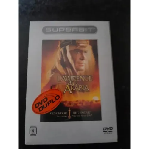 DVD Lawrence Da Arabia Lacrado Legendado