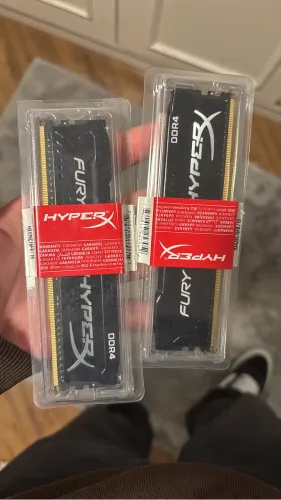 kit Memória ram ddr4 2666mhz 32gb hyperx fury 