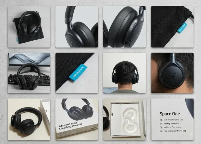 Soundcore Space One (Preto) - Apenas 1 Mês de Uso (Estado de Novo)