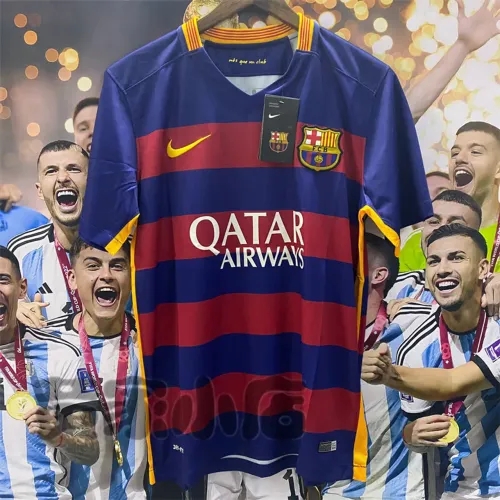 Camisa retrô Barcelona Neymar JR
