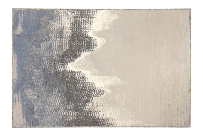 Tapete São Carlos tons de cinza e azul Novo 1,50x2,00