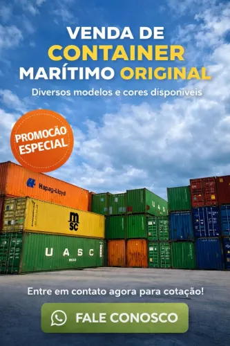 Container com pronta entrega