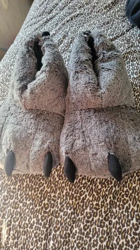 Pantufa adulto número 42 cor cinza tem que buscar no local está em perfeito estado de cons