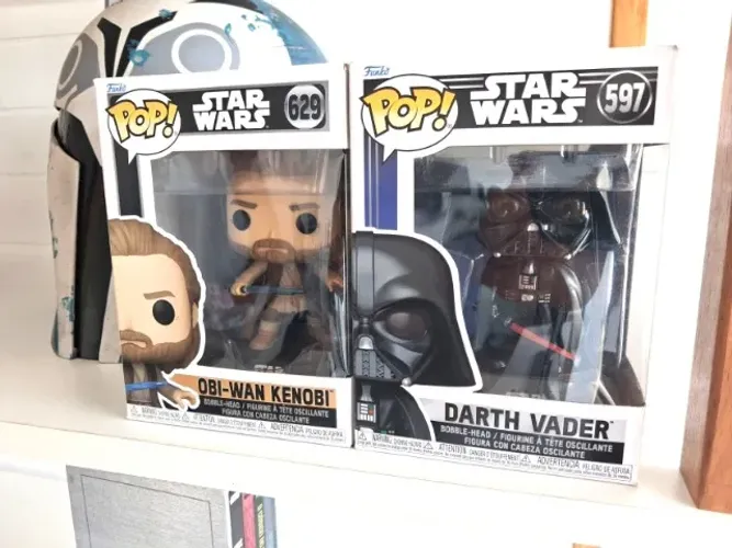 Funko POP: Darth Vader e Obi-Wan - Star Wars