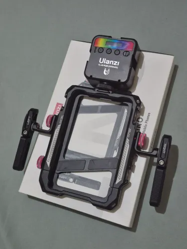 Cage Estabilizador (Gaiola) + Luz RGB VI 49