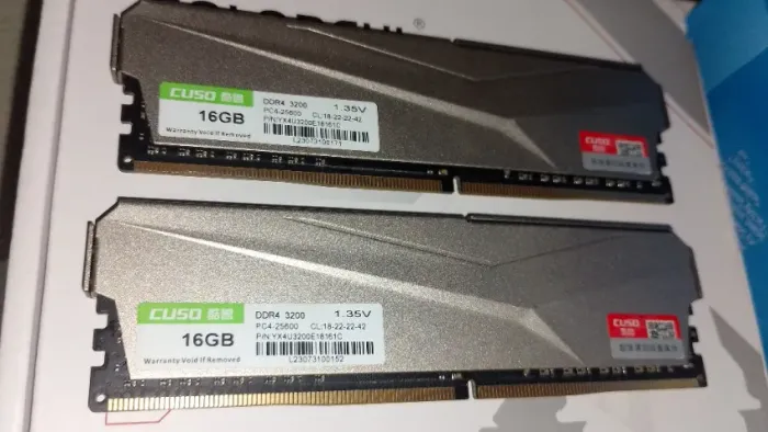 Vendo 32GB memória ram Cuso 3200mhz 1400 no Pix ou 16GB+Volta no Pix WhatsApp *