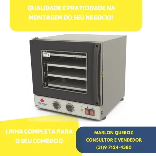 Forno Elétrico Turbo Fast Oven Progás