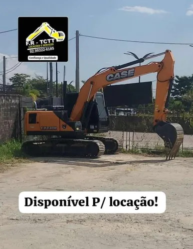 Escavadeira Pc disponível para locação 
