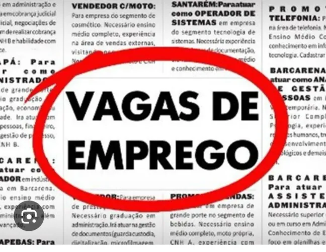 Vaga de emprego