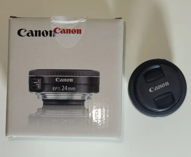 Lente Canon EFS 24MM