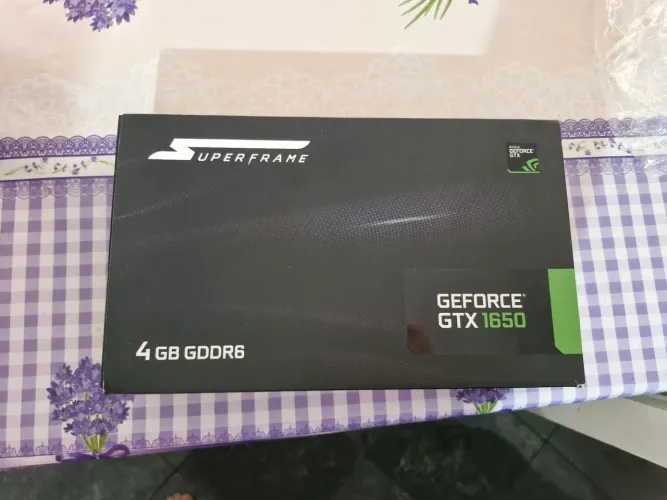 Placa de vídeo GTX 1650 seminova