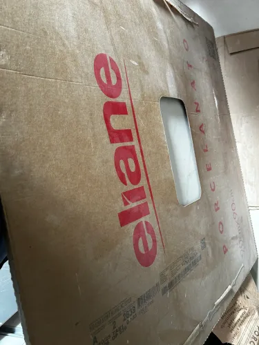 Piso Eliane 84x84 duas peças Branco Place