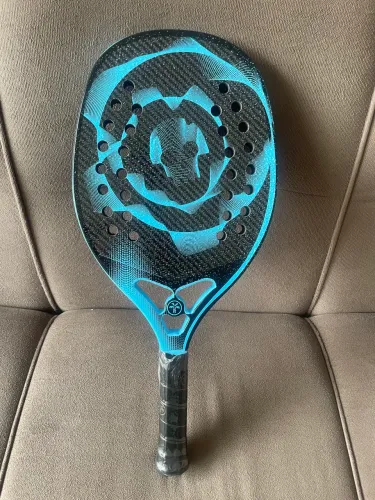Raquete de Beach Tennis TURQUOISE - Black Death 3k
