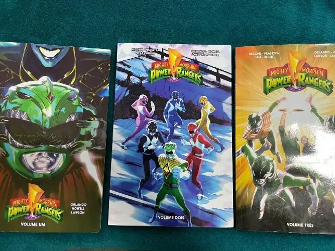 Mighty Morphing Power Rangers IndievisivelPress (Vol 1, 2 e 3)