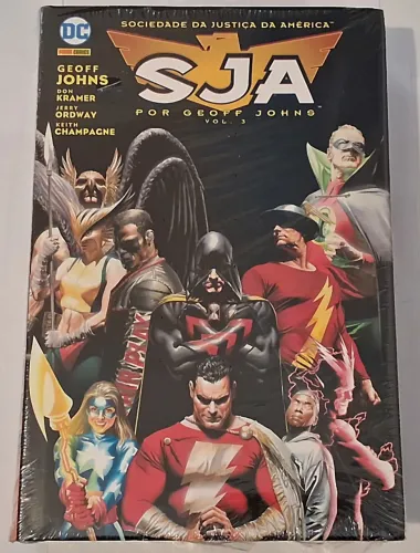 Omnibus Panini SJA (Sociedade Da Justiça Da América) Volume 3 Geoff Johns