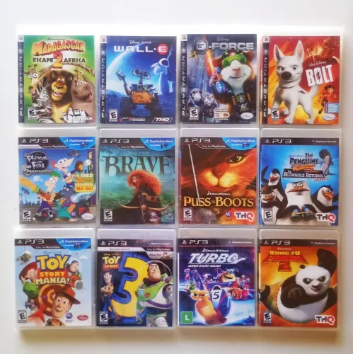 Jogos ps3 original - Disney, DreamWorks, Preços Variados - FAÇO OLX PAY!