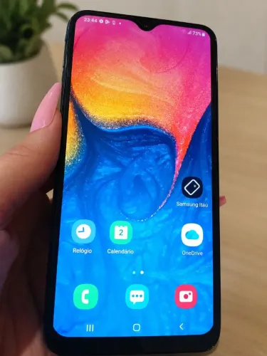 Celular samsung funcionando perfeitamente
