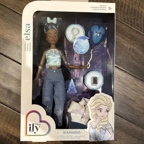 BO ECA BARBIE ILY ELSA DISNEY STORE NOVA LACRADA