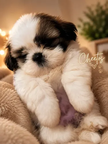 Vendo um Shitzu fez dois meses dia primeiro macho  valor 800 reais 