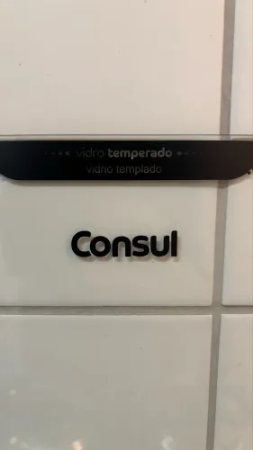 Fogão Consul 4 Bocas Inox com Tampa de Vidro - Ótimo Estado