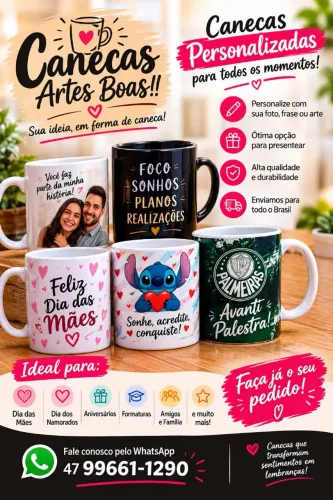 Caneca personalizada 
