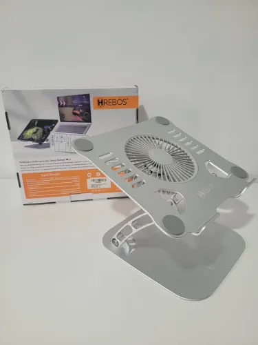 Suporte articulado com cooler para notebook 