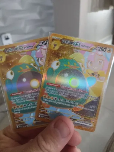 Carta pokémon Bellibolt Ex da Kissera gold
