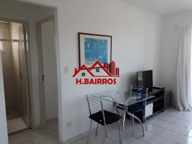 Apartamento Mobiliado, 01 Dormitório para ALUGAR - Centro - SJC