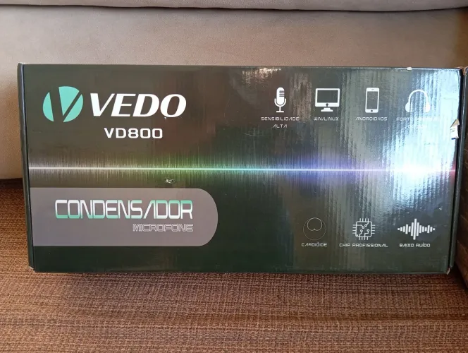 Microfone VD 800 novo 