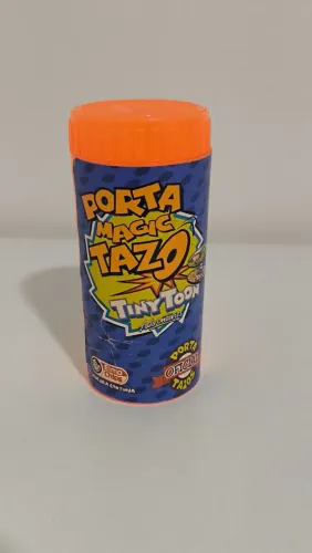 Porta tazo laranja Tiny Toon - Plucky Duck<br>R$ 180 + fretel