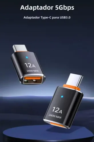 OTG Tipo C para USB-A