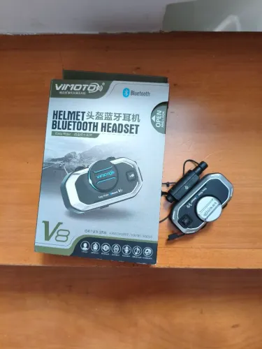  2 Heatsets P/ Capacete Moto Vimoto V8 Bluetooth Gps Celular