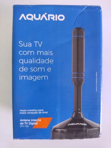 Antena interna digital para tvs ou conversor digital nova