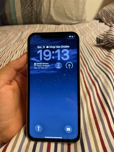 iPhone 12 128 GB - Branco - Brinde fone sem fio e carregador!