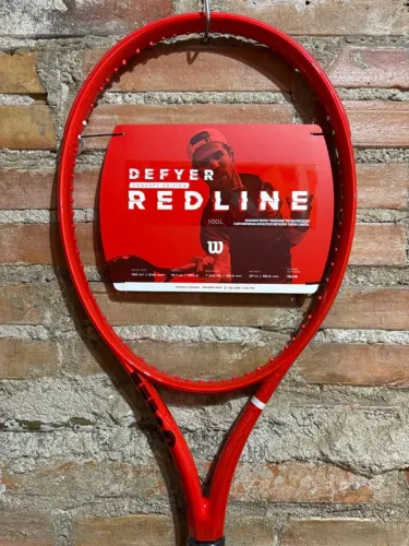 RAQUETE TÊNIS WILSON DEFYER 100L REDLINE V1 - 100 285G L3 - NOVA