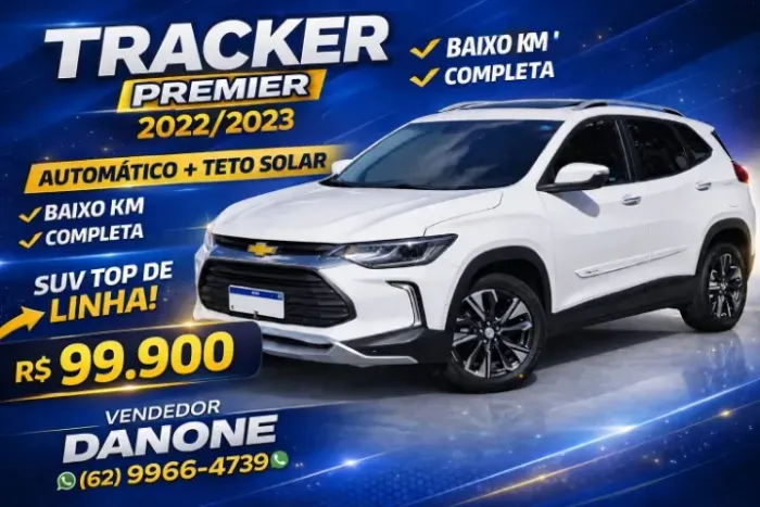 Chevrolet Tracker Premier 1.2 Turbo 12V Flex AUT 2023
