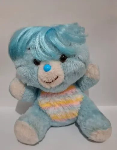 Pelúcia Ursinho Franjinha anos 80(Leia a descrição)