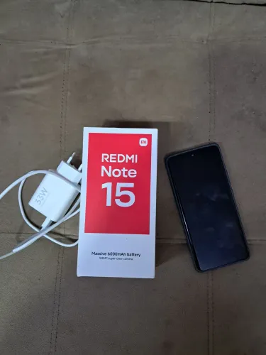 Celular Redmi Note 15 Black 8GB 256GB