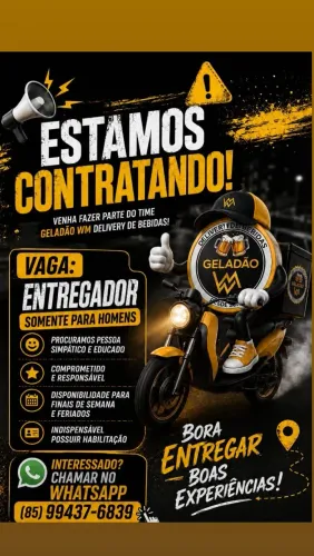 Entregador de Bebidas
