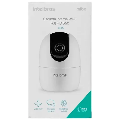 2 Câmeras HD 360° Intelbras interna mibo