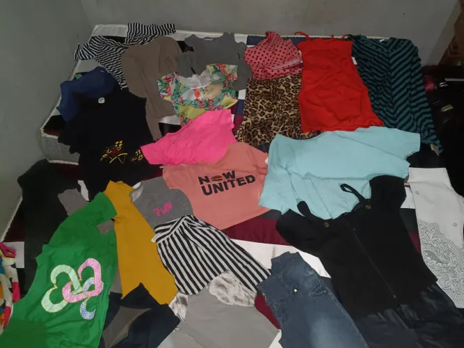 Lote de roupas p