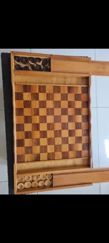 Tabuleiro de Damas (artesanal)