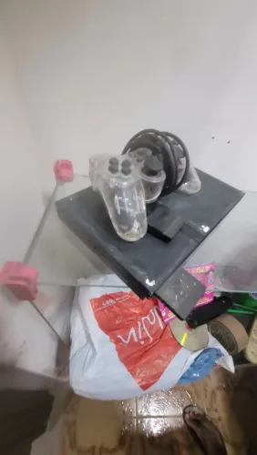 Ps2 com controle transparente ( não acompanha cabo de imagem e fonte )
