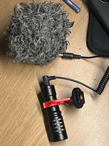 Microfone direcional bota