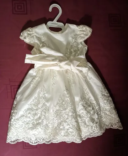 Vestido usado uma vez só pra batizado 