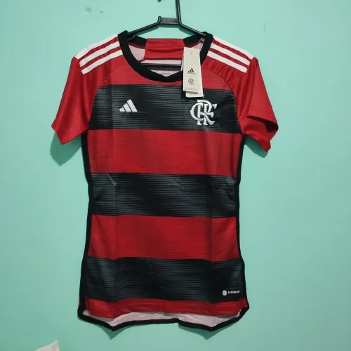 Camisa do Flamengo Rubro Negra Feminina 2023/24 Tamanho GG Camisa de Time Lançamento 2023