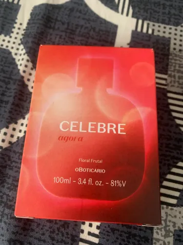 Vendo Perfume Celebre Agora Boticário
